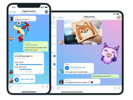 Telegram for iPhone / iPad